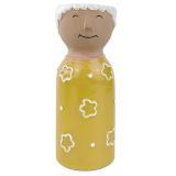 Sale Grandma Tall Planter Yellow 18cm 