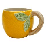 Lemon Mug Yellow 10cm 