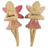 Sale Fairy Pot Hanger Pink 8cm (2 Asst) 