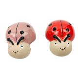 Lady Bug Pot Hanger Red 7cm