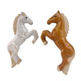 Sale Horse Pot Hanger Orange White 12cm 