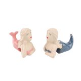 Sale Mermaid Pot Hanger Pink Blue 9cm (2