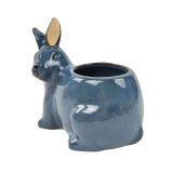 Sale Bunny Planter Blue 12.5cm 