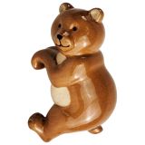 Bear Pot Hanger Brown 9.5cm 