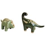 Dinosaur Pot Hanger Green 9cm (2 Asst)