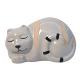 Cat Pot Hanger Bisque 5cm 