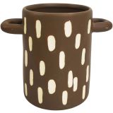 Sale Lydia Planter Mocha Med 13.5cm 