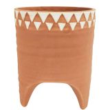 Sale Kendall Planter with Legs Orange 