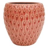 Strawberry Planter Pink 15cm 