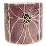 Florence Planter Purple 12cm 