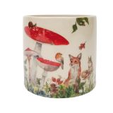 Enchanted Garden Planter Red 12cm 