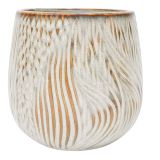 Aria Planter White Med 14cm 