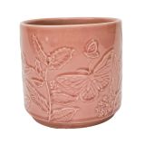 Butterfly Planter Pink 12cm 