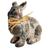 Sale Delphi Bunny Garden Ornament Grey 1