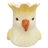 Perdy Parrot Planter Yellow 13cm 
