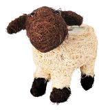 HUSK Sheep Planter Natural 27cm 