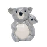 Hugging Koalas Planter Grey 11cm 