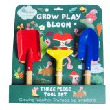 Grow Play Bloom Garden Tools Green 30cm 