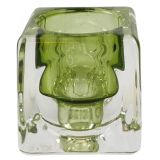 Sale Tommy Glass Candle Holder Sage 5.5c