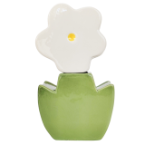 Alice Flower Double Vase White & Green 2