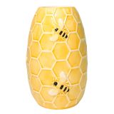 Bee Hive Vase Yellow 17cm 