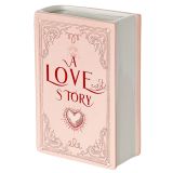 A Love Story Book Vase Pink & Red 16cm 