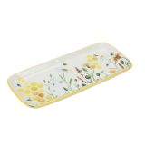 Bee Meadow Platter Yellow 36x15cm 