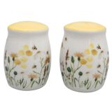 Bee Meadow Salt & Pepper Shakers Yellow 