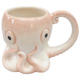 Reef Octopus Mug Pink 11cm 