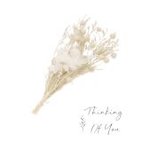 Sale Dried Floral Thinking of You Card N