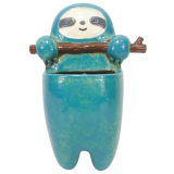 Sale Sloth Hanging Planter Turquoise 24c