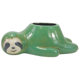 Sale Sloth Planter Turquoise 23cm 