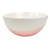 Sale Alora Horizon Bowl White Pink H9x22