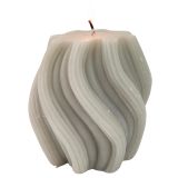 Sale Swirl Vanilla Candle Smoke 8cm 