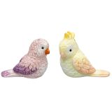 Perdy Parrot Salt & Pepper Yellow & Purp