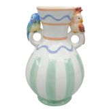 Perdy Parrot Vase Green 25cm 
