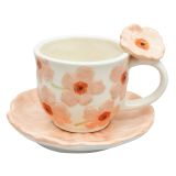 Poppy Tea Cup Peach 9cm 
