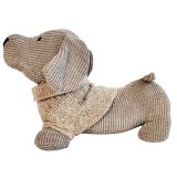 Dog Door Stopper Grey 22cm 