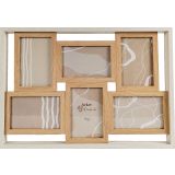 Kolby Multi Frame Oak & White 49x35cm 