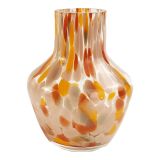 Jaslyn Speckle Glass Vase Colourful 11cm