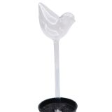 Bird Plant Water Seeper Clear 24cm 