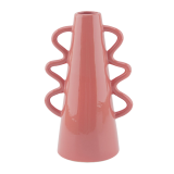 Sale Memphis Vase Pink 18cm 