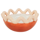 Halcyon Wave Bowl Orange 13cm 