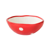 Toadstool Bowl Red 15cm 