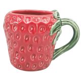 Strawberry Mug Red 9cm 