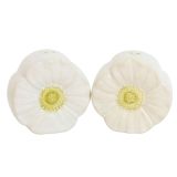 Flower Salt & Pepper White 7cm 