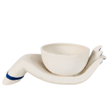 Sale Santorini Hand Bowl White 22cm 