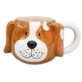 Cat Mug White & Black 10cm 