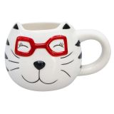 Dog Mug Tan 9cm 