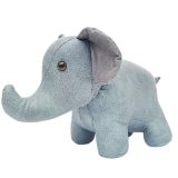 Elephant Door Stopper Blue & Grey 39cm 